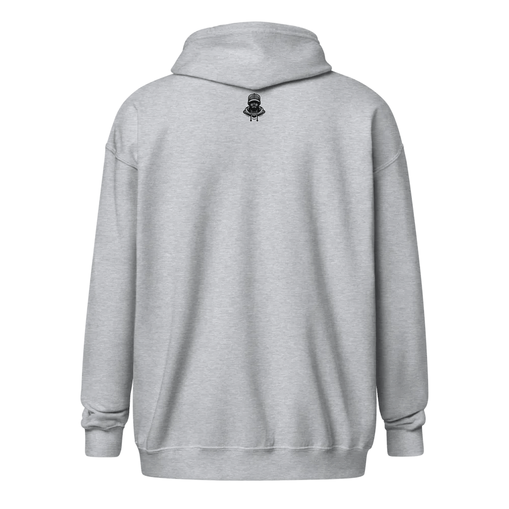 FOCUSED Zip Hoodie (Grey) product image (4)