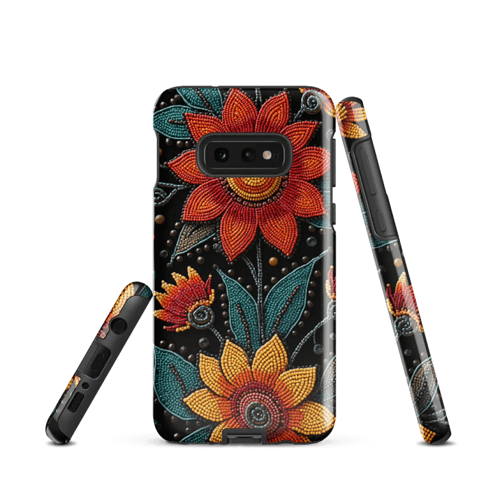 Native Floral Faux-Beadwork Samsung® Tough Case product image (2)
