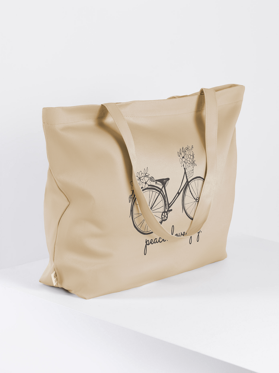 Peace Love Joy Tote Bag product image (3)