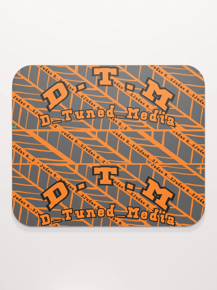 Bold Orange Classic Mouse Pad product image (2)