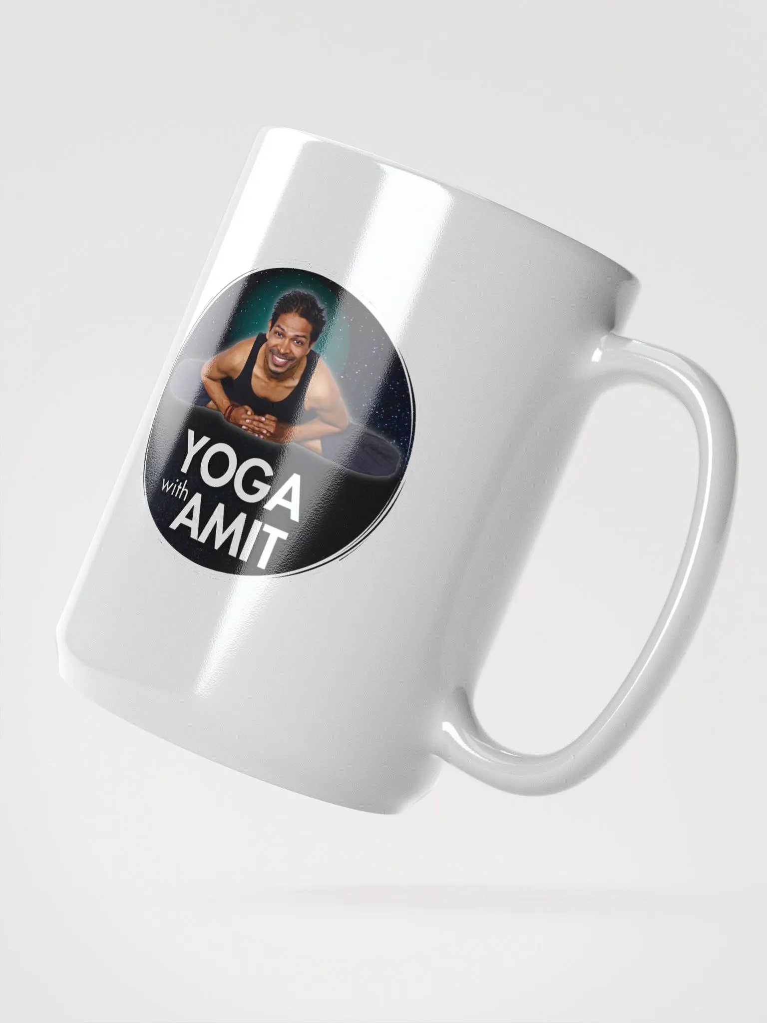 White Glossy Mug product image (2)