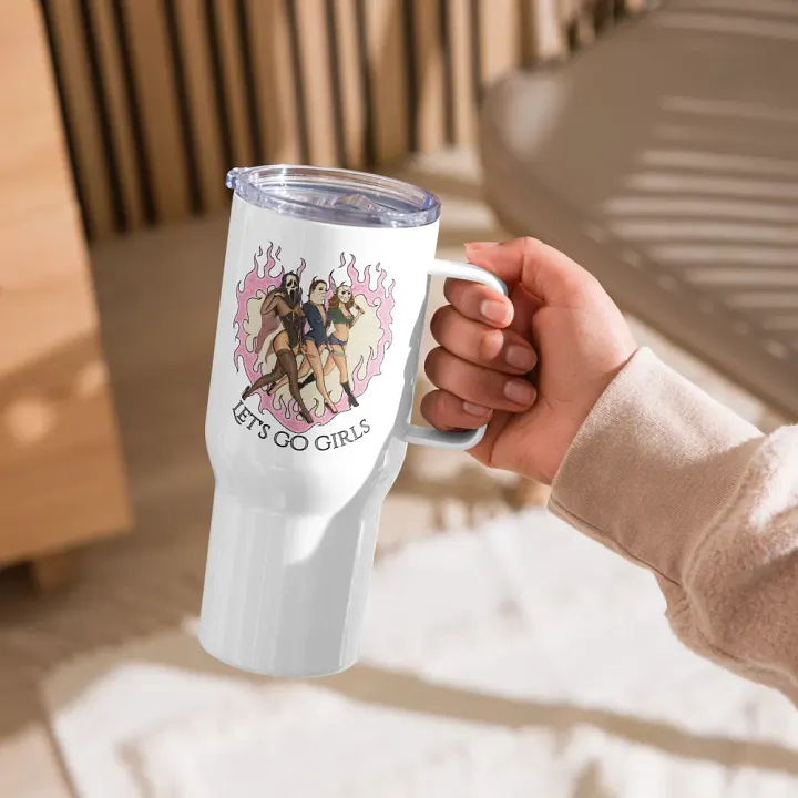 Horror Pin-up Trio Travel Mug product image (2)