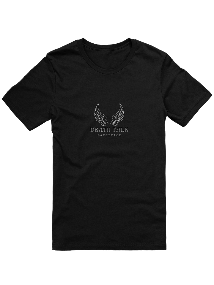 T-Shirt (Unisex) - Death Talk Safe Space (Angel Wings) on Black product image (1)