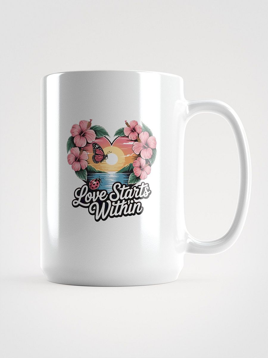 Love Starts Within Heart Mug product image (1)