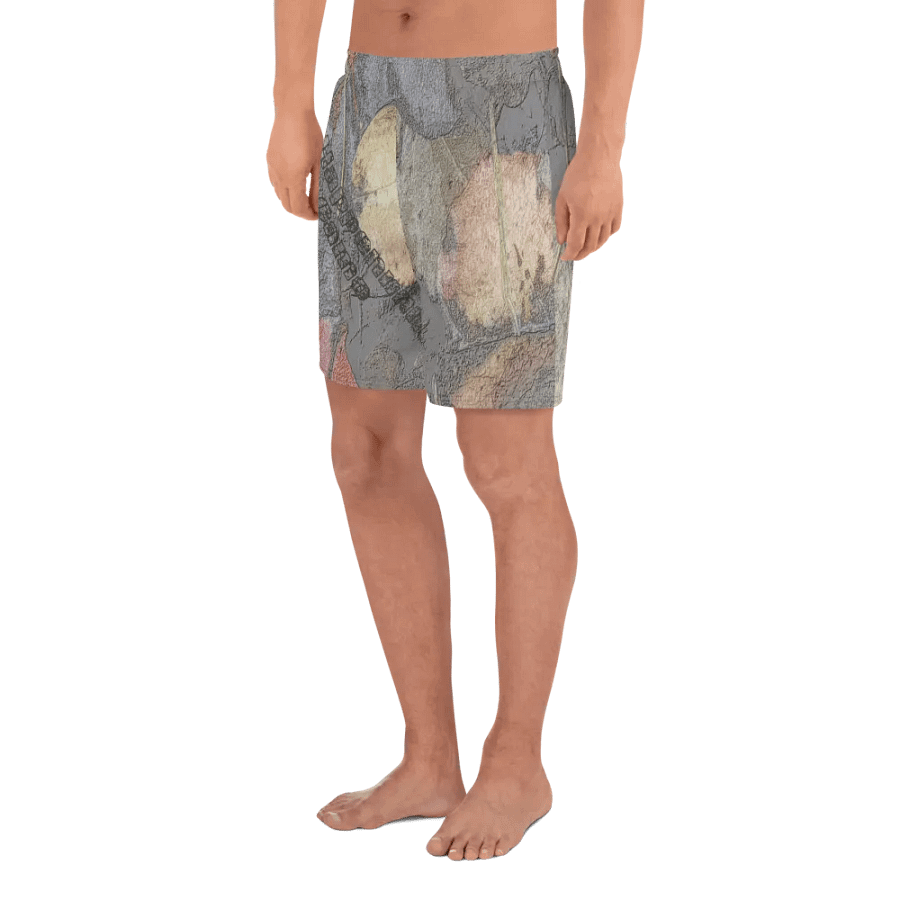Athletic Long Shorts - MossyOak - It Happennnns Camo product image (4)