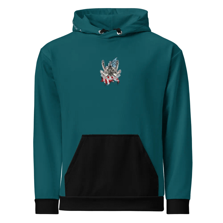 Teal Pacific Titan & CE Flage Hoodie product image (2)