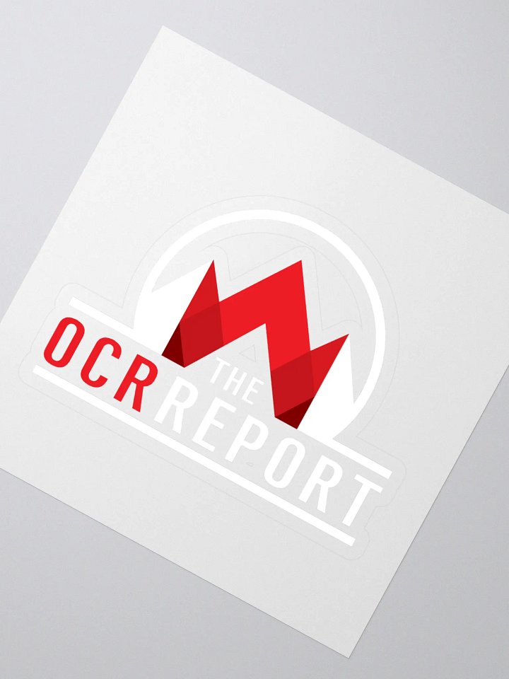 The OCR Report Sticker product image (2)