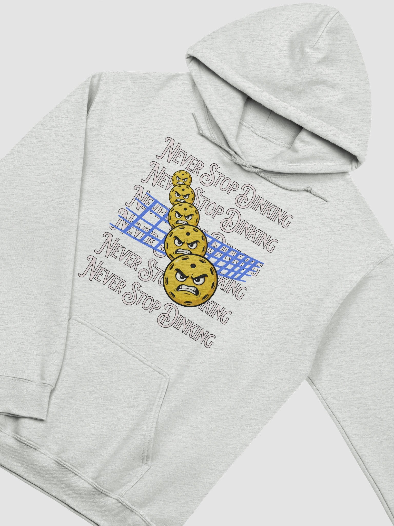 Never Stop Dinking Pickleball Angry Hoodie product image (22)