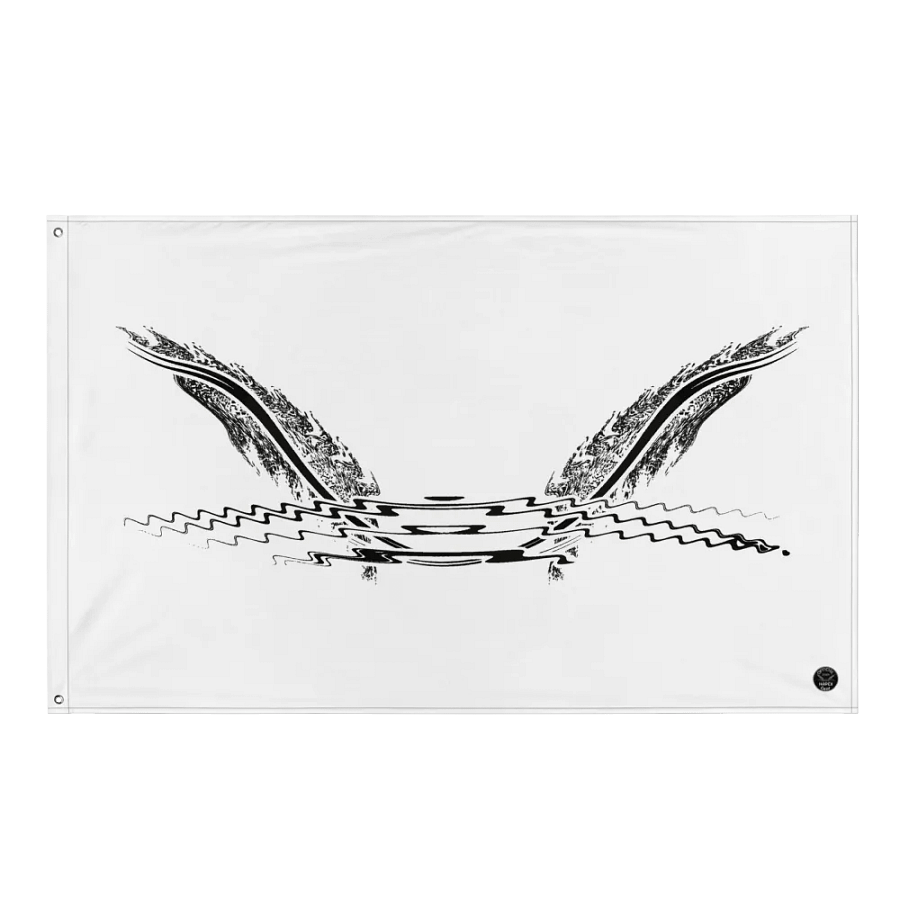HApex Gear Black Logo - White - Flag product image (1)