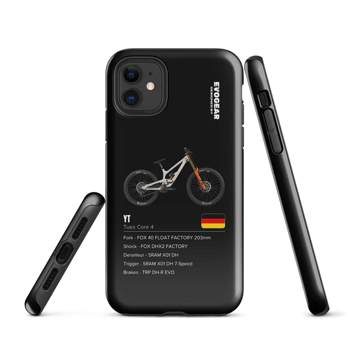 Black YT Tues Core 4 iPhone Case product image (1)