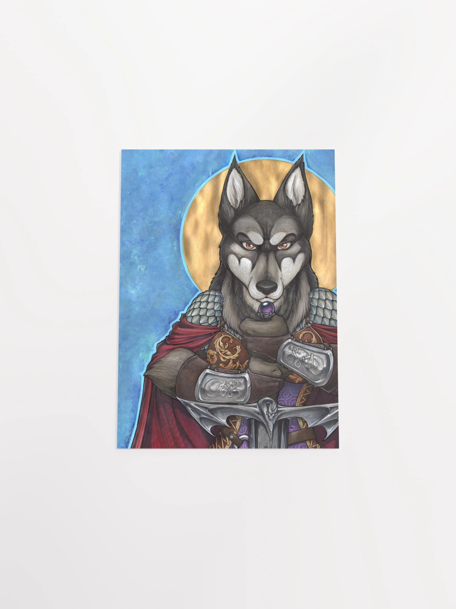 "The Fighter" Print product image (12)