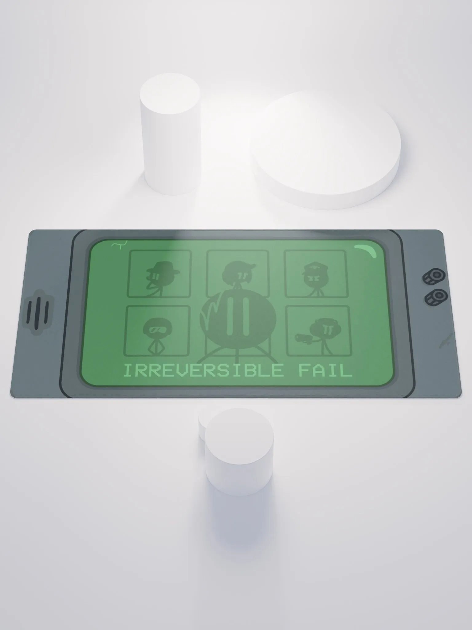 Irreversible Fail Poster - Long Mouse Pad product image (1)