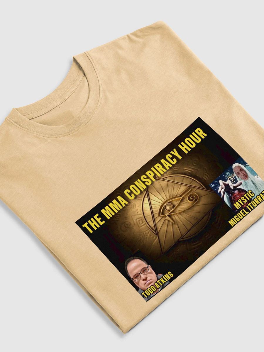 THE MMA CONSPIRACY HOUR SHIRT (GOLD) product image (5)