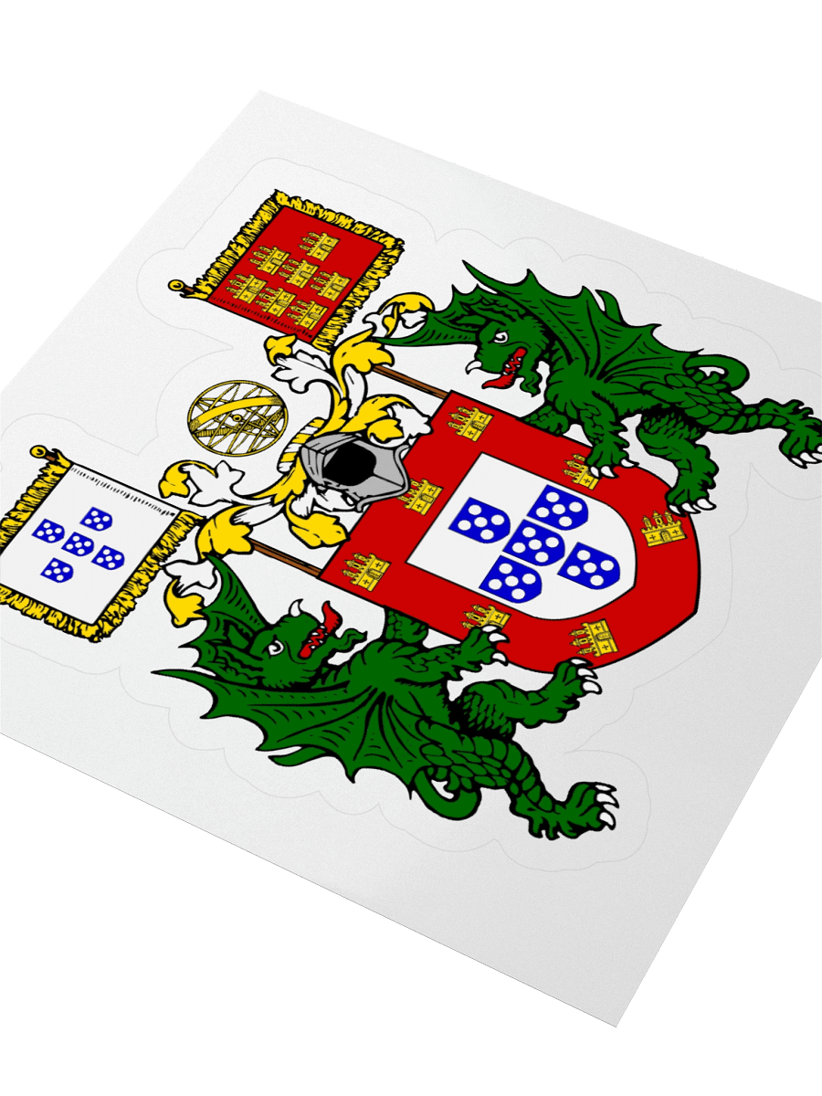 The Glory of the Navigators Portugal Kiss Cut Sticker product image (3)