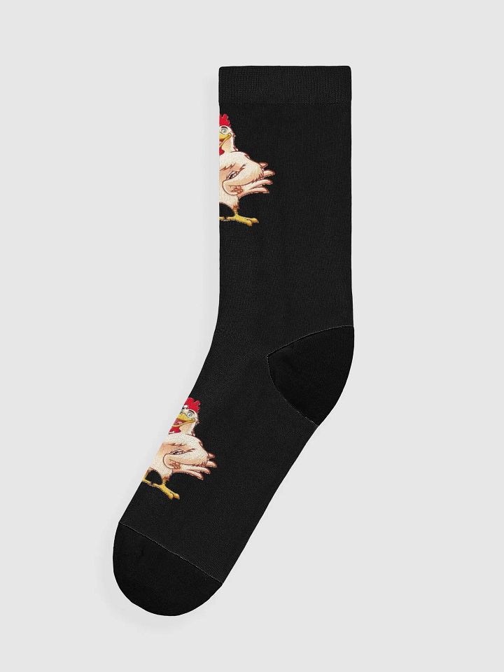 Upside-Down Chickens Crew Socks product image (1)