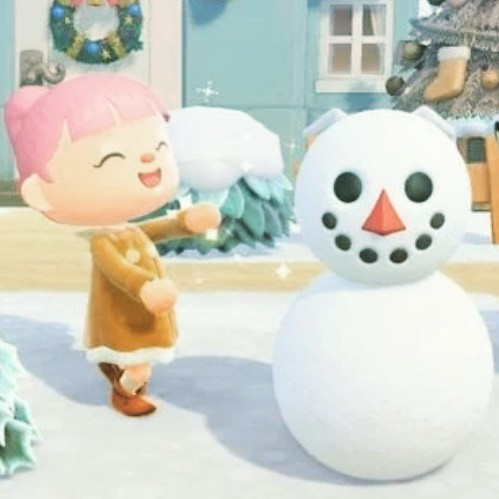 Making cute snowmen in animal crossing right now. Come by my island for freebies.

Twitch.tv/claraaadays
.
.
.
.
.
.
#twitch ...