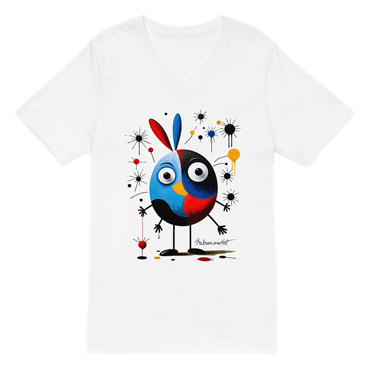 Bella+Canvas Short Sleeve V-Neck Jersey T-Shirt product image (2)