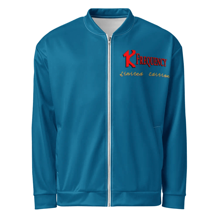 Limited Edition 1K Frequency Bomber Jacket in Blue product image (1)