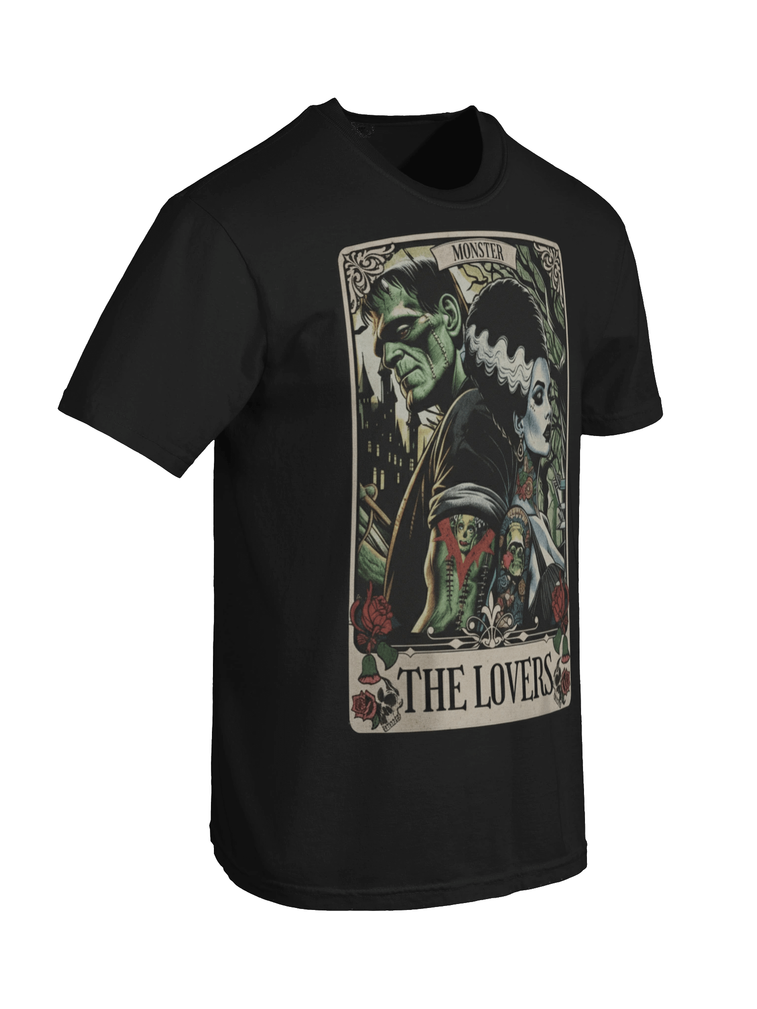 The Monster Frankenstein And Bride The Lovers Tarot Card product image (8)
