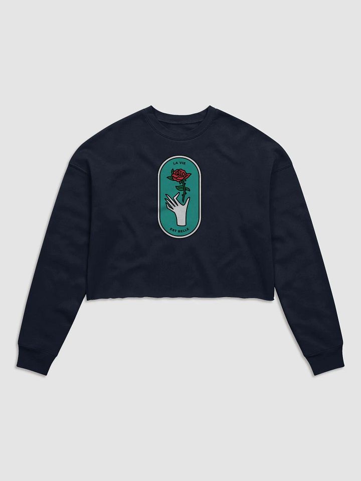 La Vie Cropped Sweater product image (1)