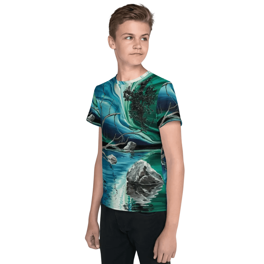Magic Reflection, Unisex Youth Crew Neck T-Shirt product image (3)
