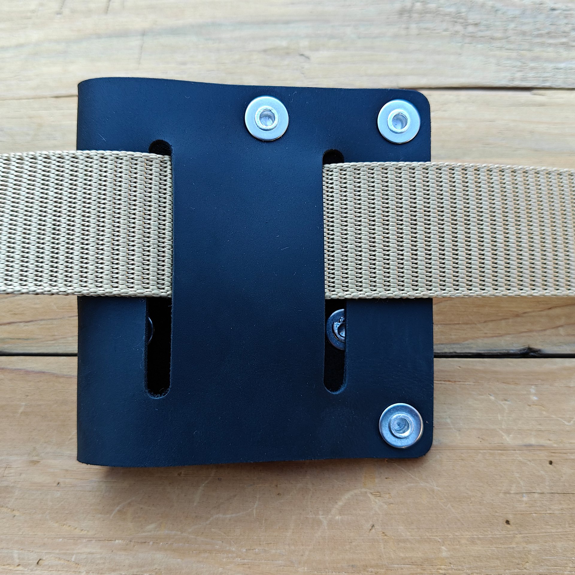 MEEBOY Leather Tool Holster, Leather Axe Belt Loop, Leather Hammer Holder for tool belt, heavy top grain leather axe holster product image (9)