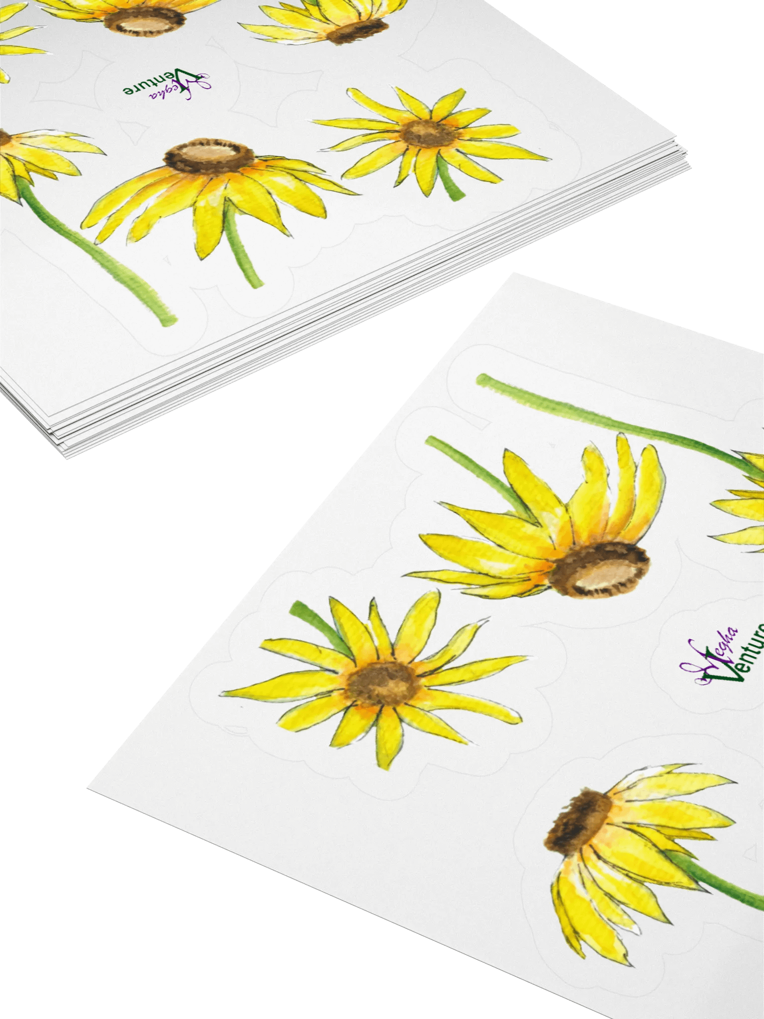 Yellow Coneflowers Sticker product image (4)