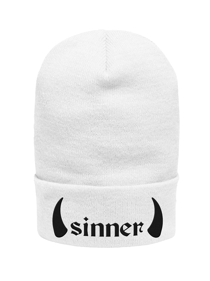 Sinner Horns Beanie product image (1)