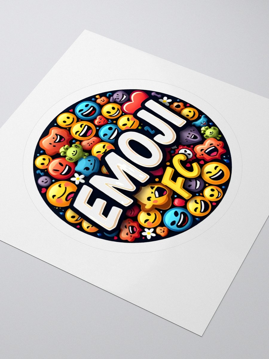 EMOJI FC (SINGLE) Kiss Cut Sticker product image (3)