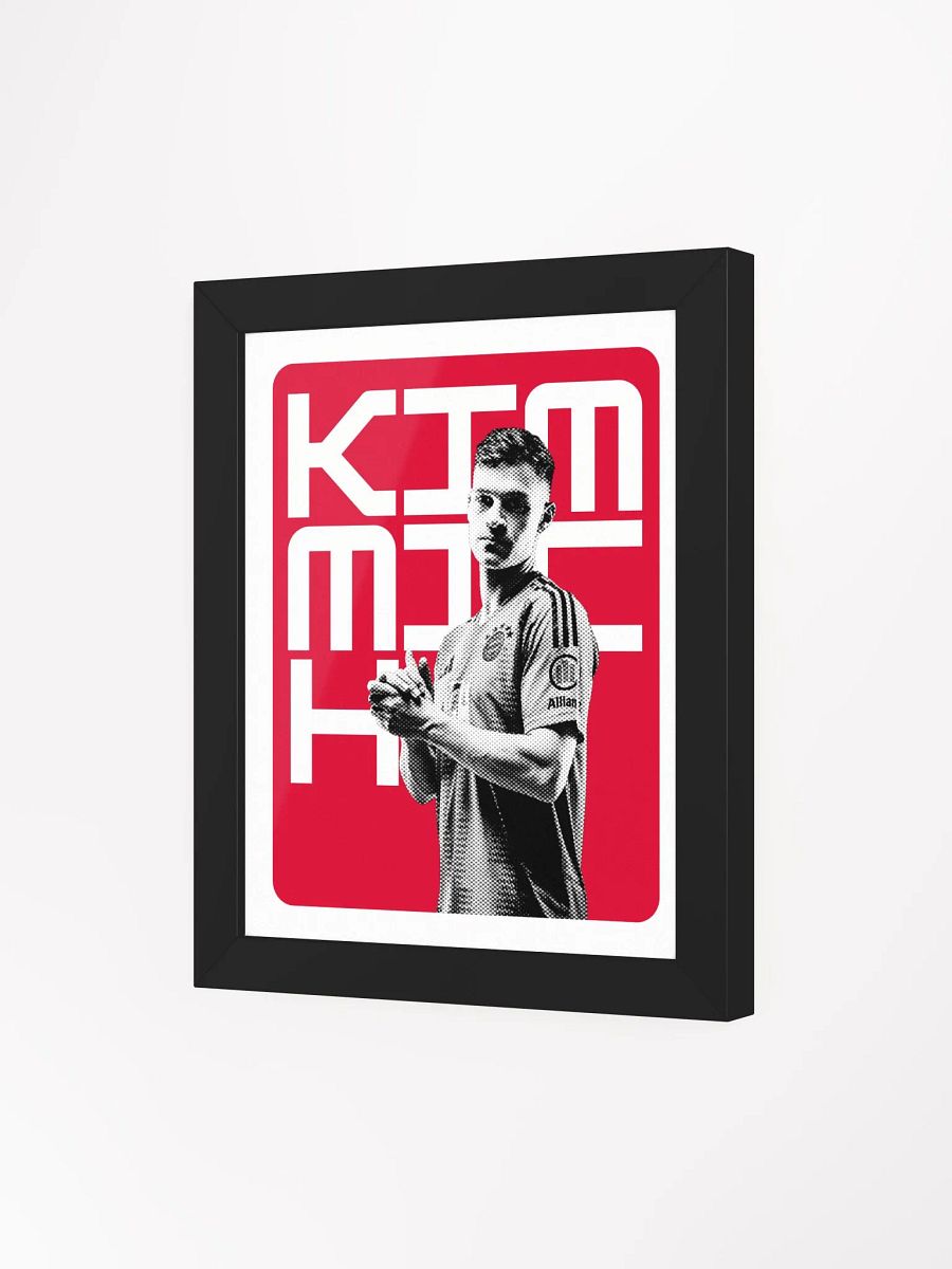 Joshua Kimmich BW Bayern Munich Name Art Framed Print product image (3)