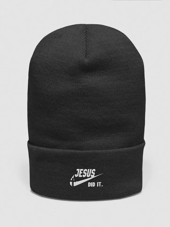 JESUS DID IT Beanie product image (8)