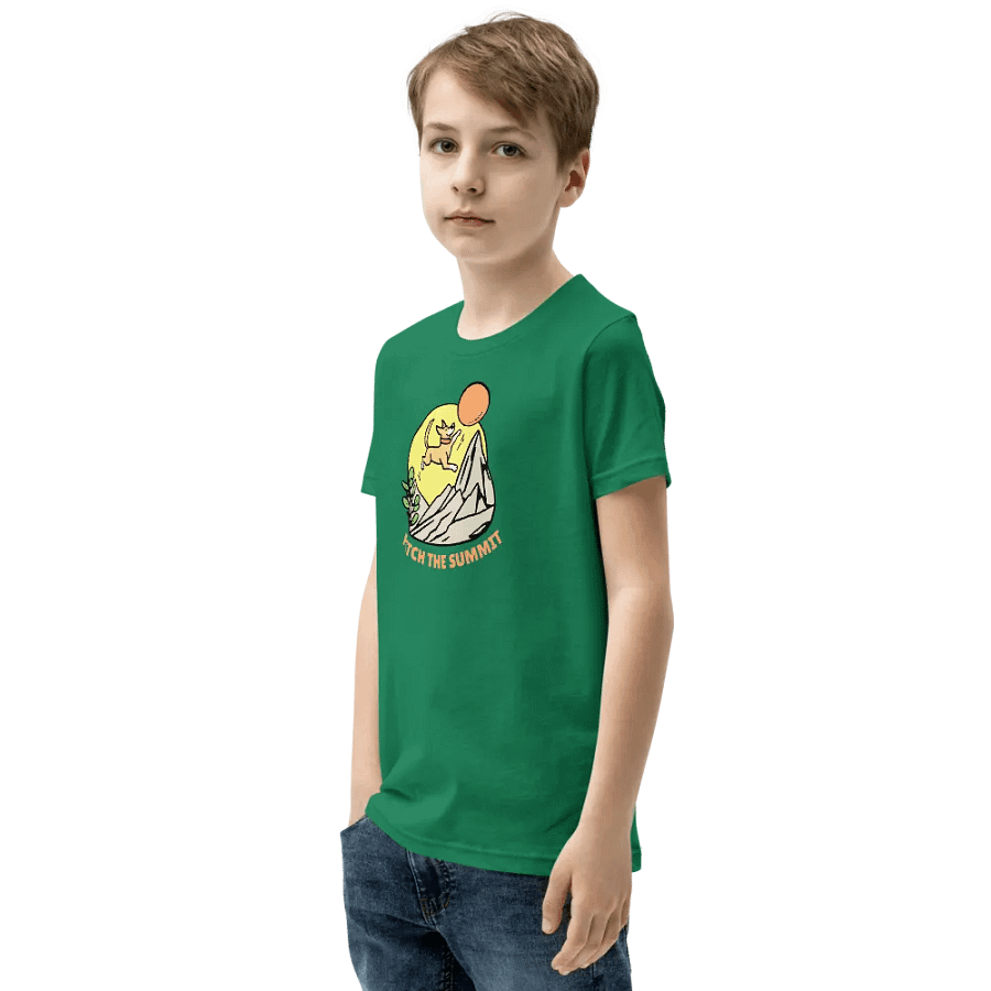 Fetch The Summit - Youth Climbing T-Shirt product image (27)