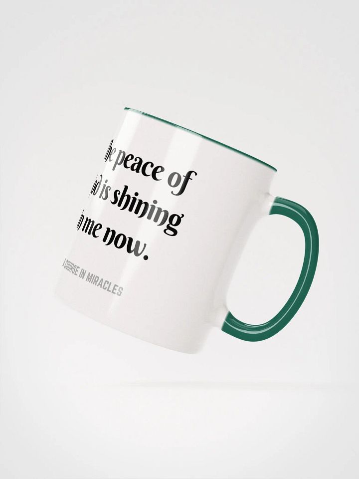 The peace of God is shining in me now - ACIM Inspirational Mug product image (28)