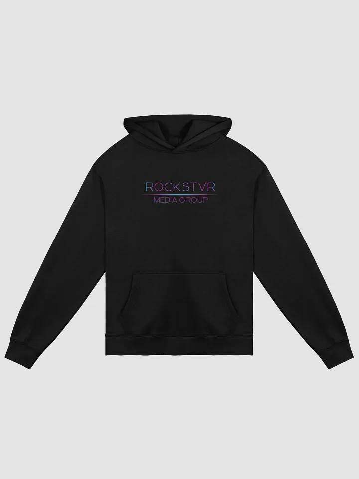 NEW ROCKSTVR Media Group Logo Classic Oversized Hoodie product image (1)