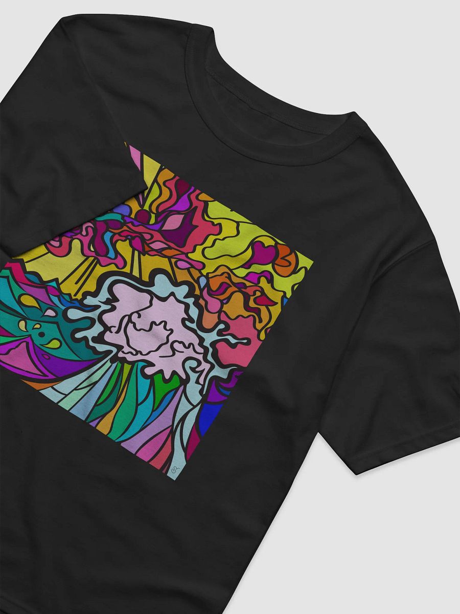 Vibrant Energy Abstract T-Shirt - Wave at Sunset product image (11)