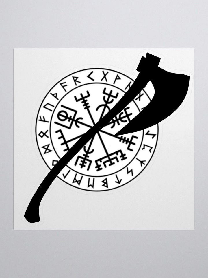 VEGVISIR & AXE - Sticker product image (2)