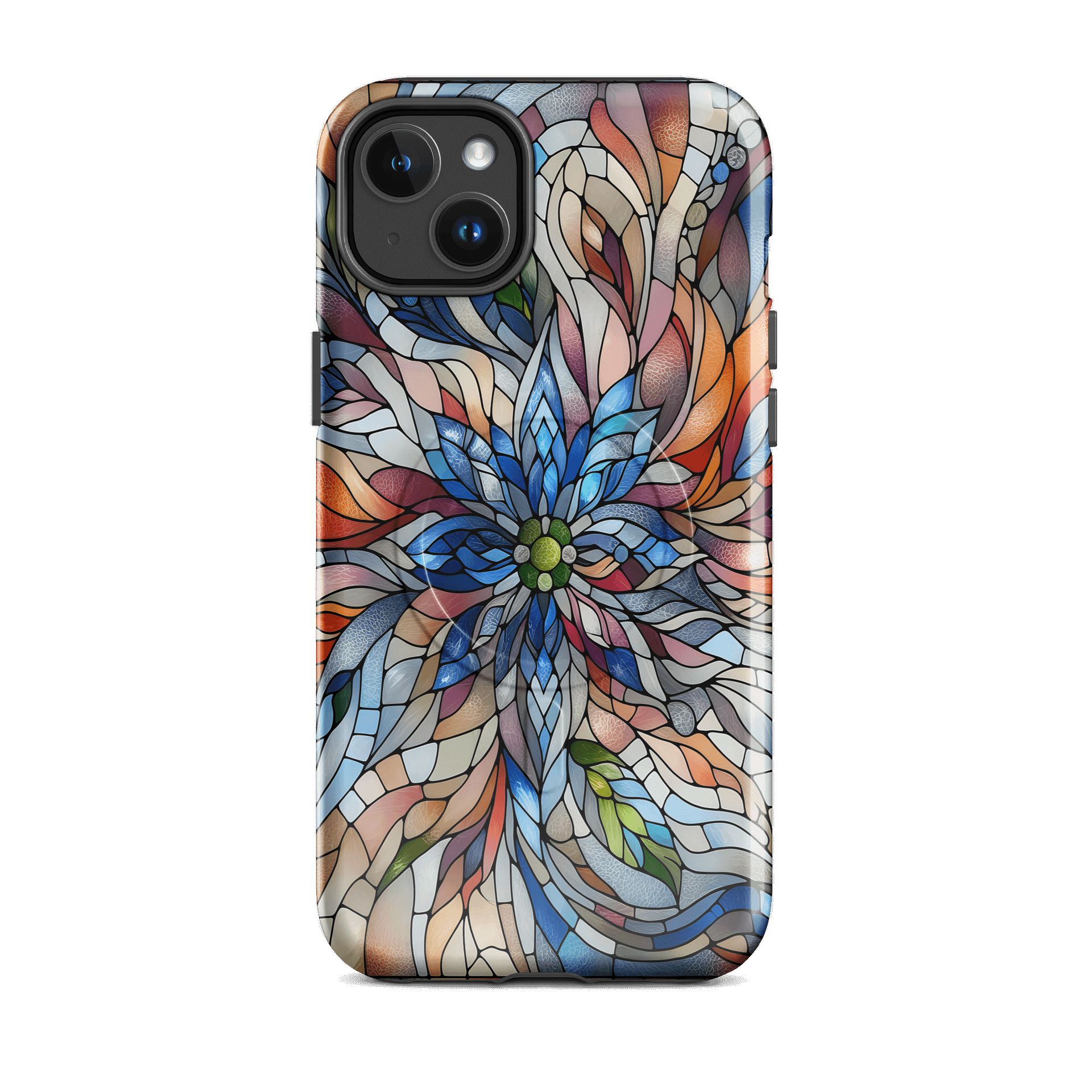 Floral Stained Glass MagSafe® iPhone® Case product image (35)