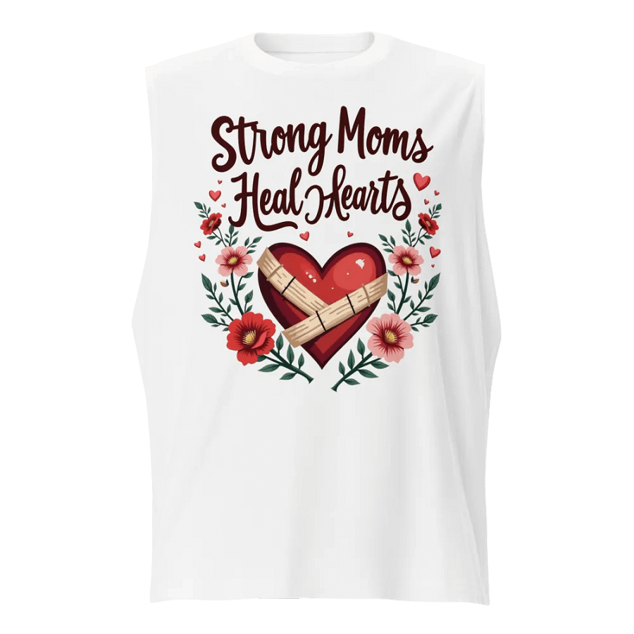 moms Healing Heart Muscle Tank product image (1)