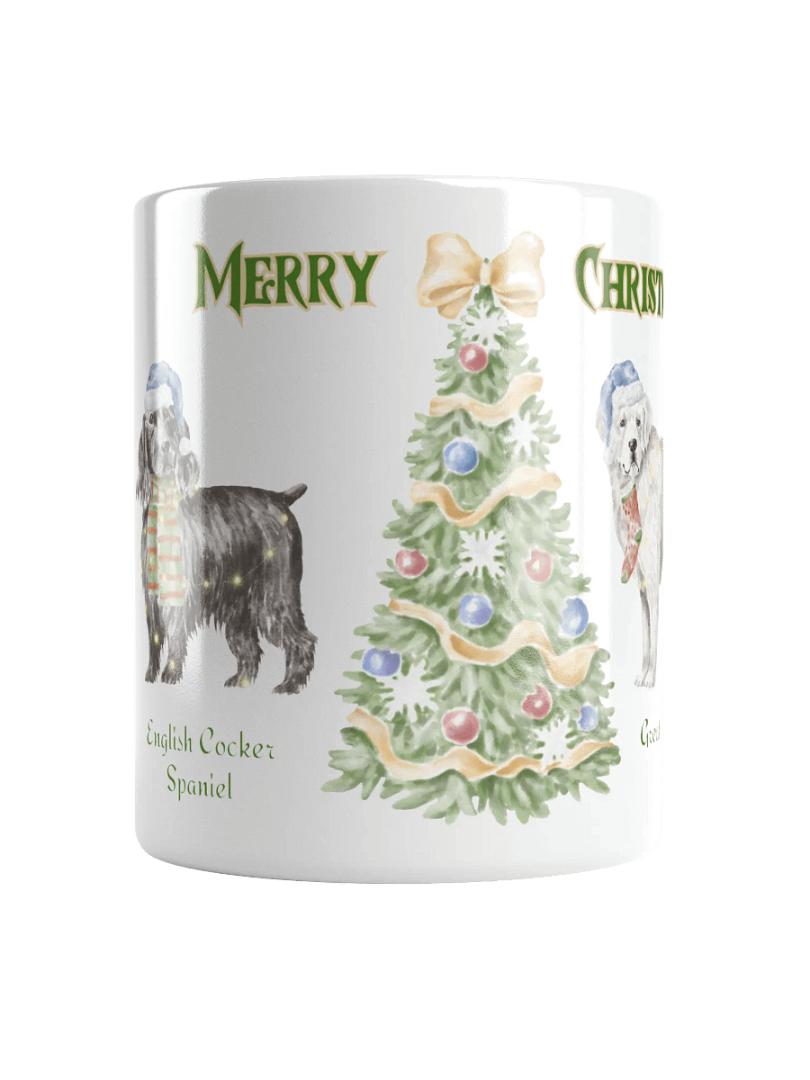 Merry Christmas Dogs Mug product image (3)