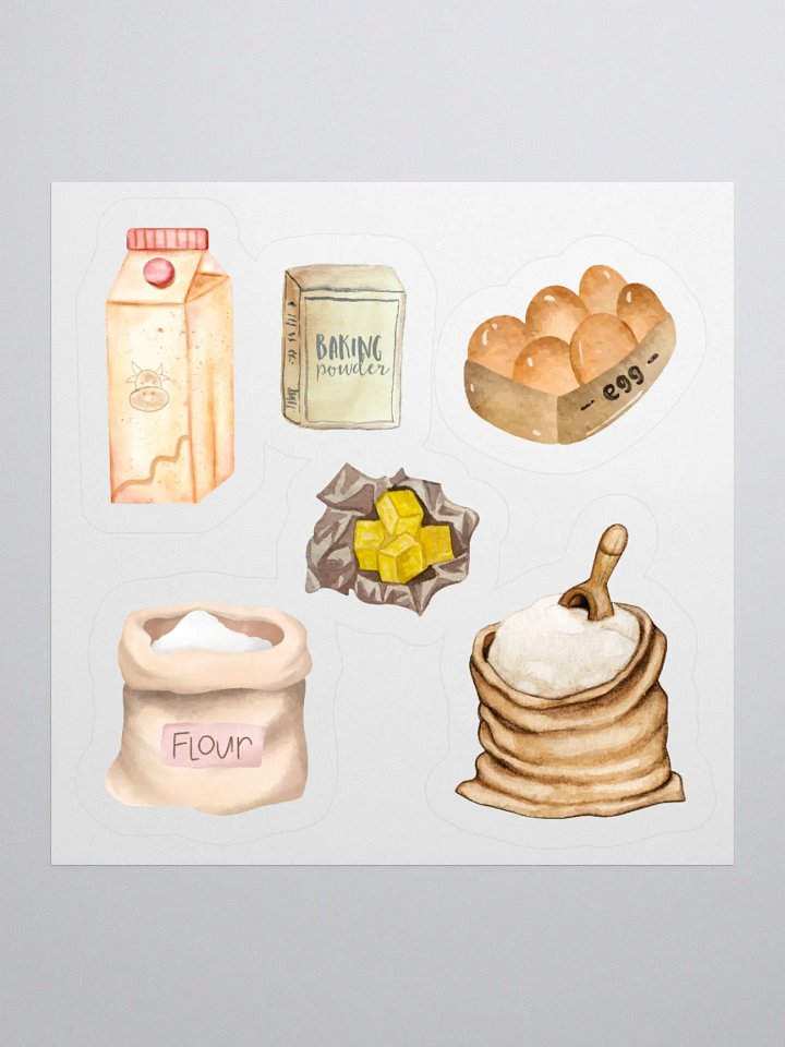 Bake It Up! Ingredients Stickers product image (2)