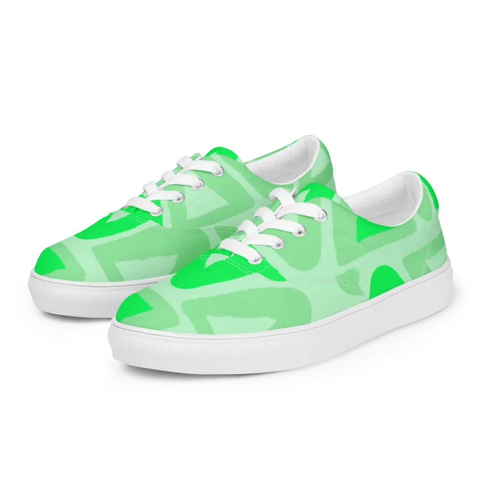 The Melinda Canvas Lace Up Shoes product image (9)