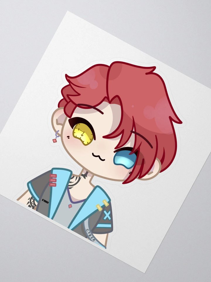 Atlas Chibi Die-Cut sticker product image (2)
