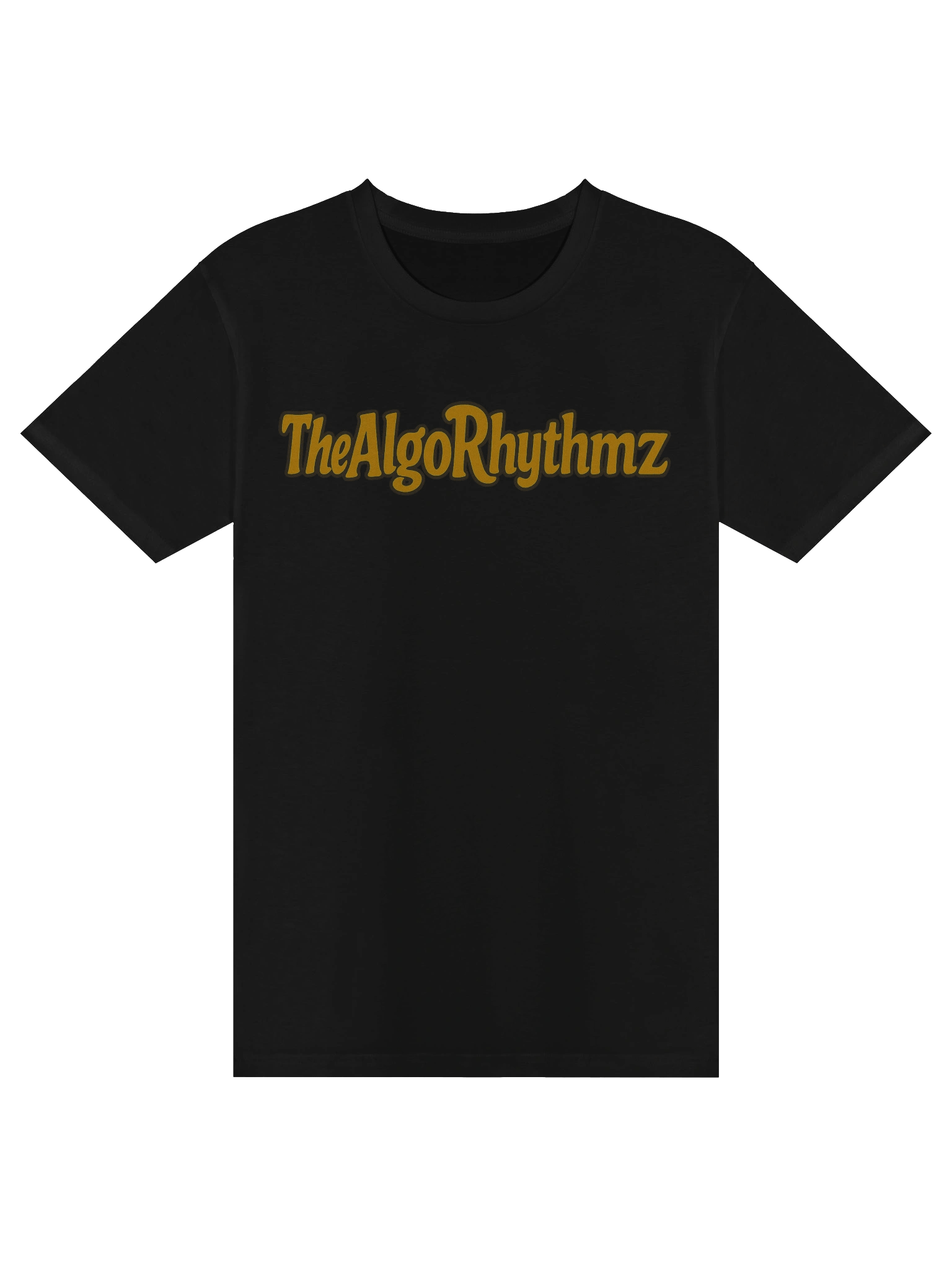 The AlgoRhythmz Official Logo Tee (Yellow) product image (1)