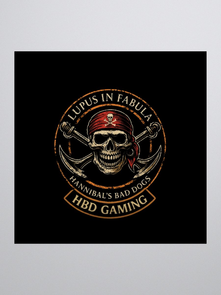 HBD Gaming Black Decal product image (1)
