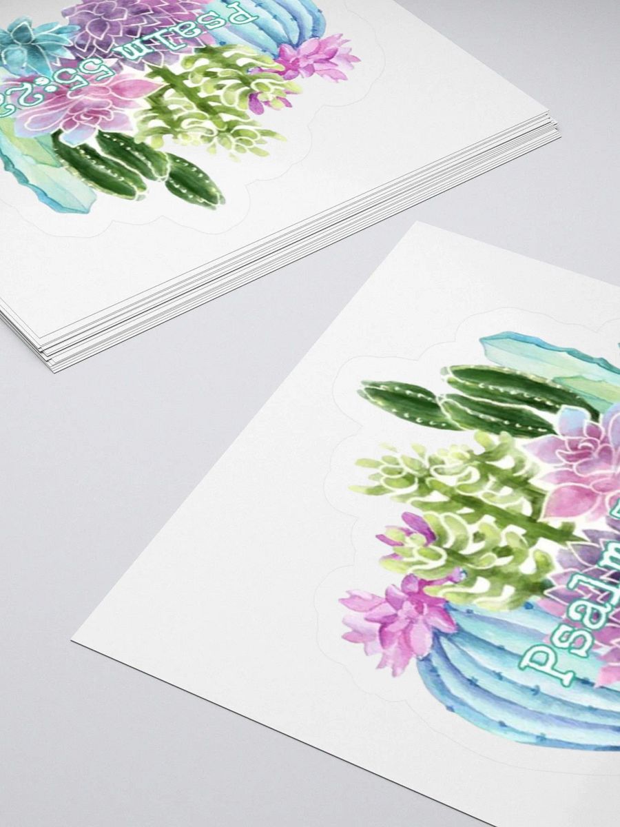Psalms 55:22 Sticker product image (4)