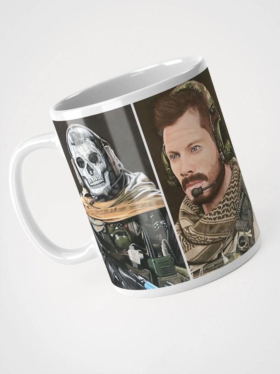Got Your Six – Tactical Character Pastel Portrait Mug (11 oz) product image (3)