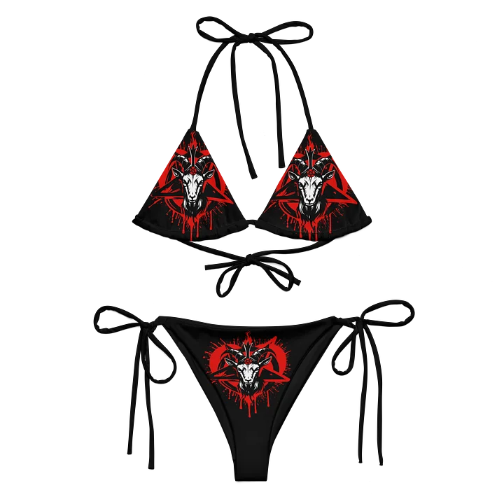 Baphomet String Bikini Set product image (1)