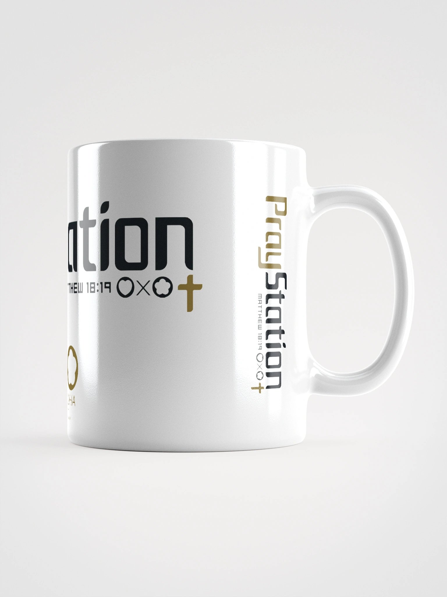 LXA PrayStation Mug - White | Love X Aloha - Faith Collection | Premium Christian Merch product image (2)