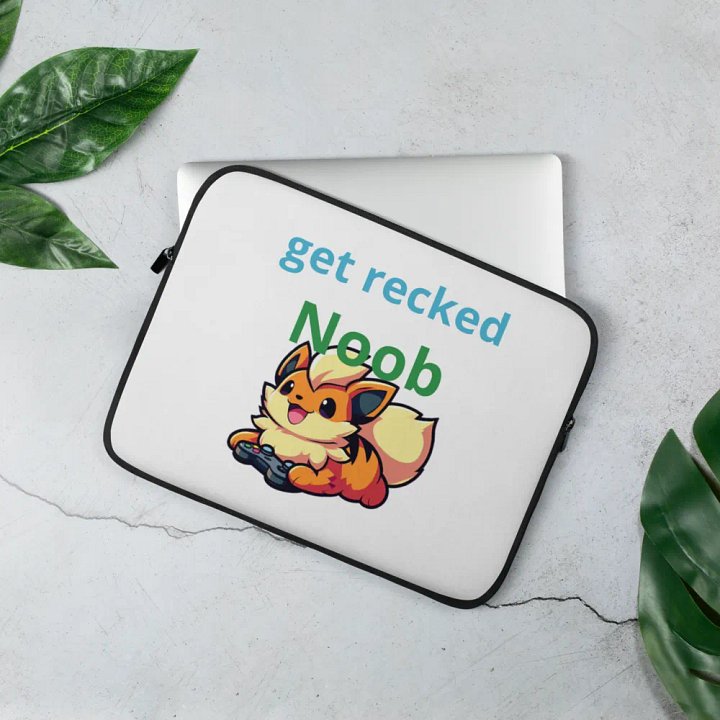 Playful Growlithe Laptop Sleeve product image (3)
