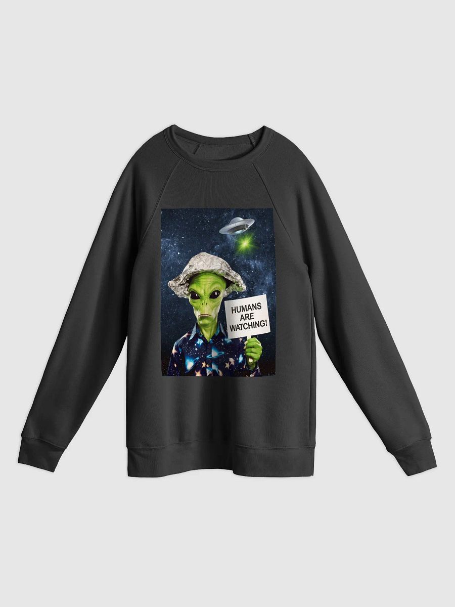 Alien Watcher Unisex Fleece Sweatshirt Bella+Canvas (Adult Unisex) product image (1)